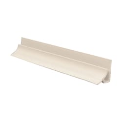 Sequentia Crane Composites .10 in. H X .70 in. W X 96 in. L Prefinished White Polypropylene Molding