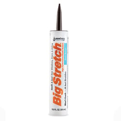 Sashco Big Stretch Dark Brown Elastomeric Acrylic Latex Door/Siding/ Window Caulk 10.5 oz