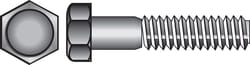 HILLMAN 3/4 in. D X 4-1/2 in. L Zinc Plated Steel Hex Bolt 20 pk