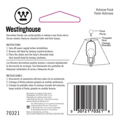 Westinghouse Finial