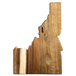 Totally Bamboo Rock and Branch 10.5 in. L X 15 in. W X 0.63 in. Acacia Wood Idaho State Serving & Cu