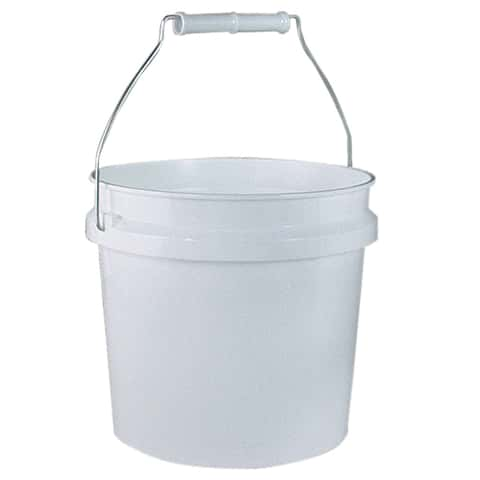 Pail-Type Container With Lid And Full Bottle Shutoff Switch For