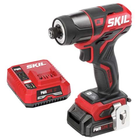 SKIL 12V PWR CORE 1/4 in. Cordless Brushless Impact Driver Kit (Battery &  Charger) - Ace Hardware