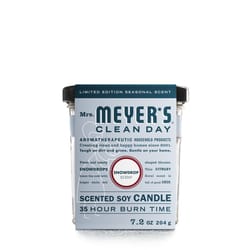 Mrs. Meyer's Clean Day White Snowdrop Scent Soy Candle 7.2 oz