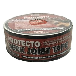 Protecto Wrap Super Stick 2 in. W X 50 ft. L Deck Joist Flashing Tape Black