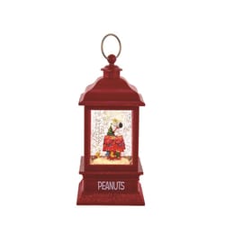 Kurt S. Adler Peanuts Musical Lantern Table Decor 9 in.