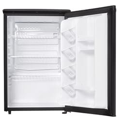 Danby Designer 2.6 ft³ Black Steel Compact Refrigerator 110 W