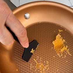 R&M International Corp International Black Silicone Handled Dish Scraper