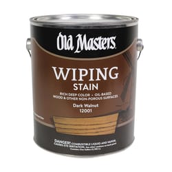 Old Masters Semi-Transparent Dark Walnut Oil-Based Wiping Stain 1 gal