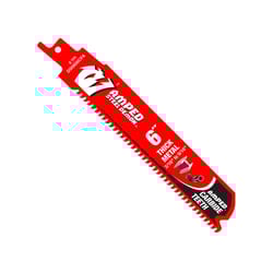 Diablo Amped 6 in. Metal Reciprocating Saw Blade 8 TPI 1 pk
