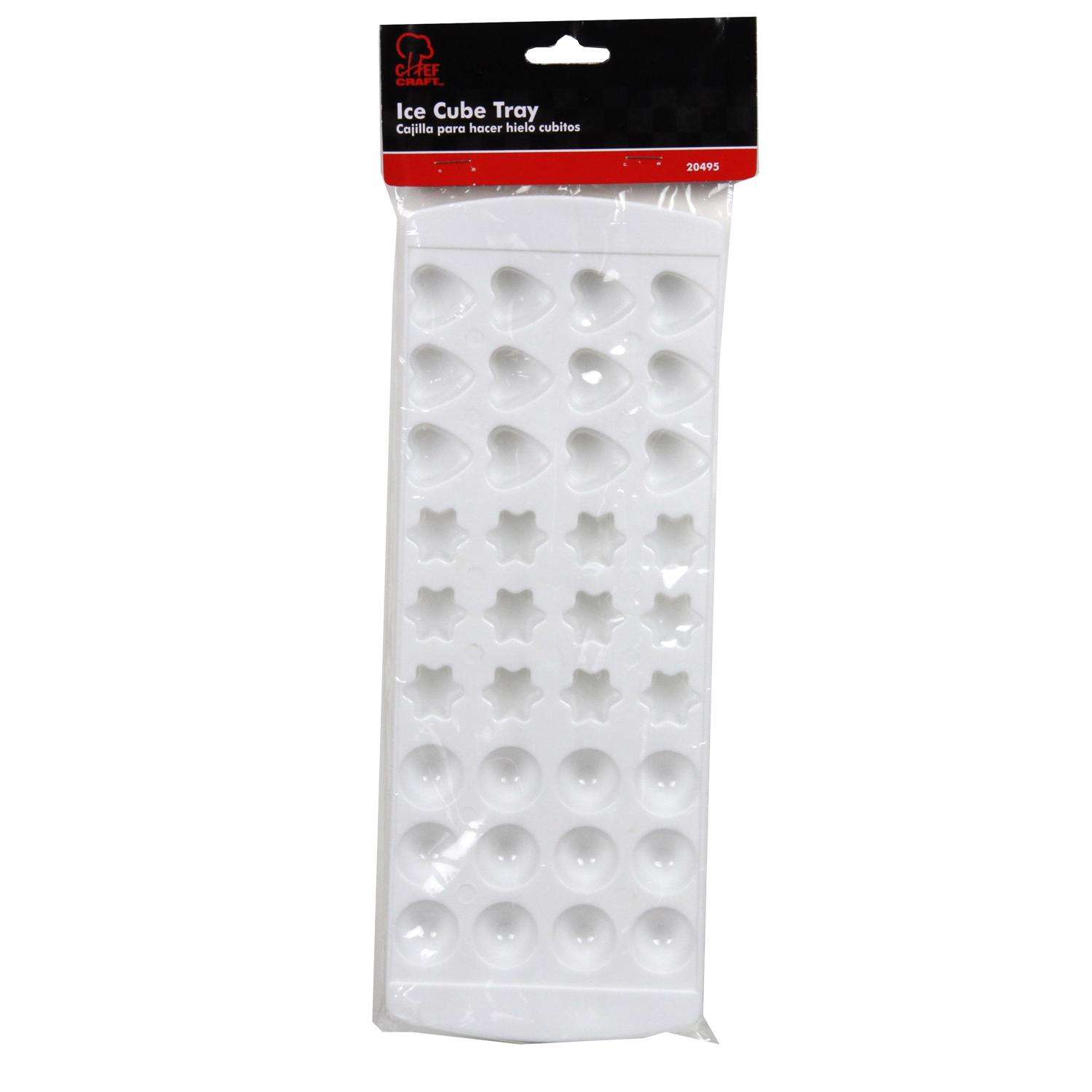 Chef Craft Blue Silicone Snowflake Ice Cube Tray - Ace Hardware