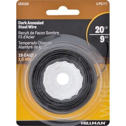 Hillman 50 ft. L Black Annealed Steel 19 Ga. Hobby Wire