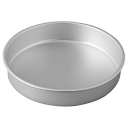 Wilton 10 in. Aluminum Round Cake Pan Silver