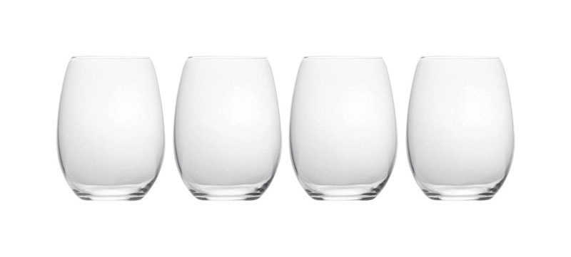 Mikasa 6066978 16 oz Parker Crystal Highball Glass, Clear