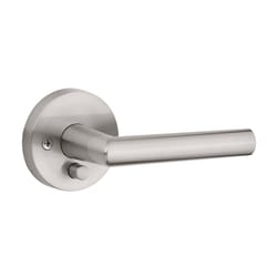 Kwikset Milan Satin Nickel Privacy Lever Right or Left Handed