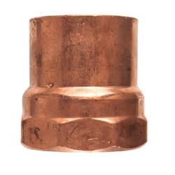 NIBCO 1/2 in. Copper X 1/4 in. D FPT Copper Pipe Adapter 1 pk
