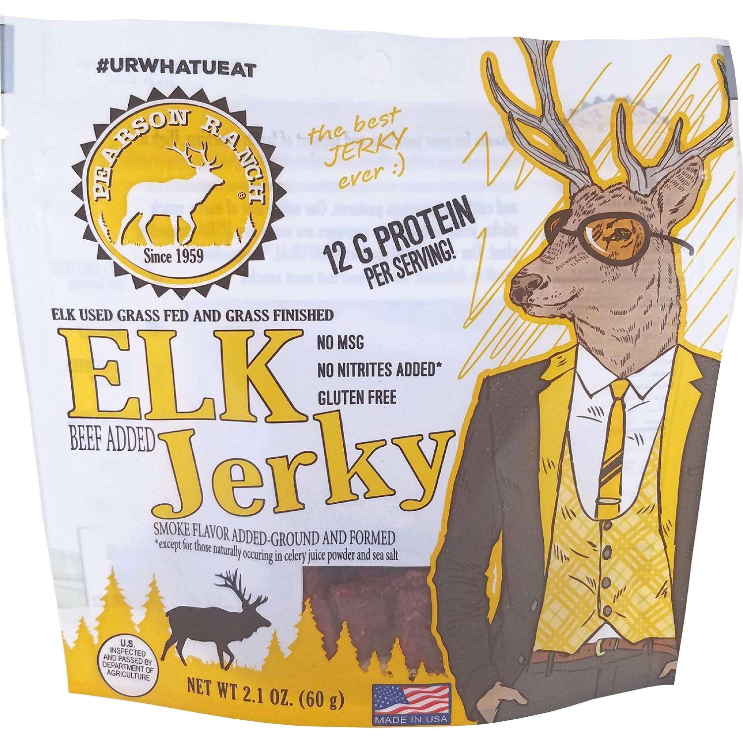 Pearson Ranch Jerky Elk Jerky 2.1 oz Bagged Ace Hardware