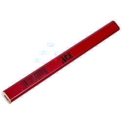 Ace 7 in. L Carpenter Pencil Red 1 pc