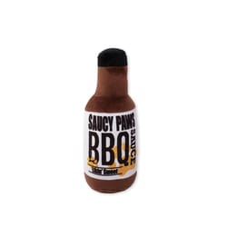 Pet Shop by Fringe Studio Brown Plush Saucy Paws BBQ Dog Toy 1 pk