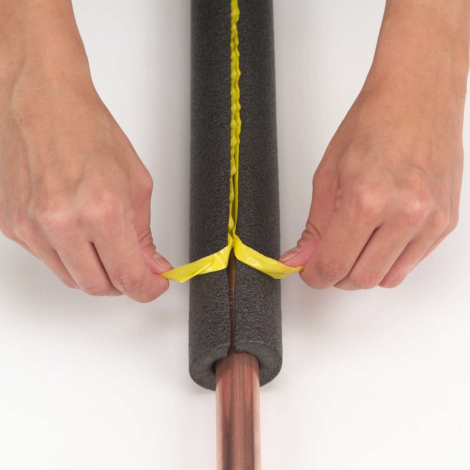 MD Self Sealing 1/2 in. X 6 ft. L Polyethylene Pipe Insulation Ace