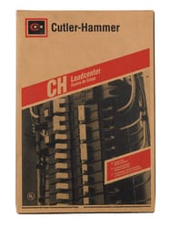 Eaton Cutler-Hammer 100 amps 120/240 V 22 space 22 circuits Semi-Flush Mount Main Breaker Load Cente