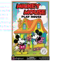 Colorforms Mickey and Minnie Retro House Play Set Multicolored