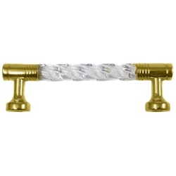 Laurey Acrystal T-Bar Cabinet Pull 3 in. Brass Gold 1 pk