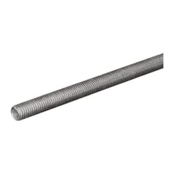 SteelWorks 36 in. L Low Carbon Steel Threaded Rod
