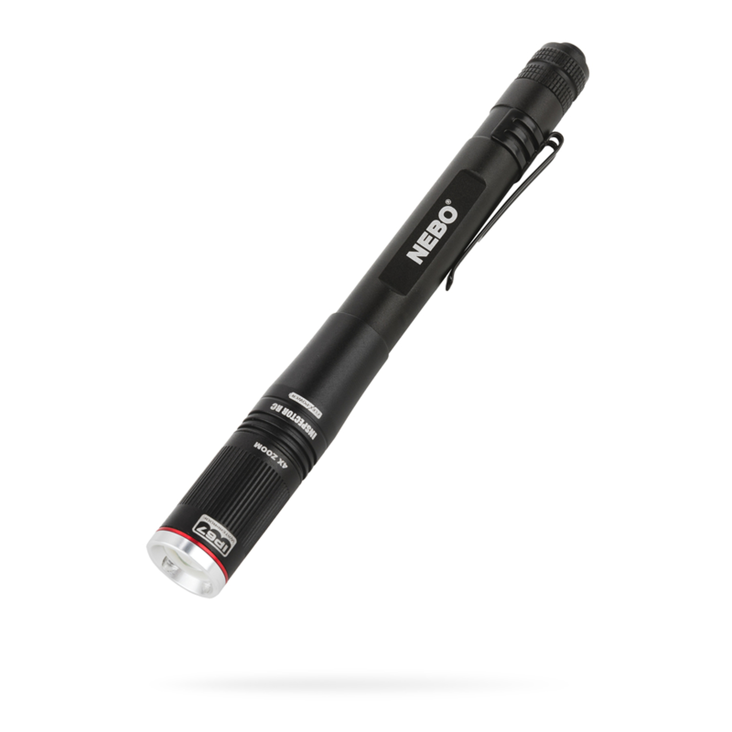 Photos - Torch NEBO Inspector RC 360 lm Black LED Pen Light AAA Battery NEB-POC-0005 