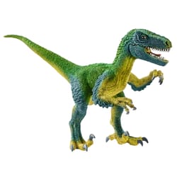 Schleich Dinosaurs Velociraptor Toy Blue/Green