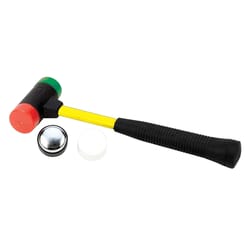 Performance Tool 16 oz 4-in-1 Quick-Change Hammer Fiberglass Handle