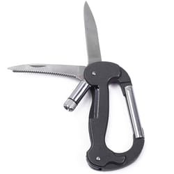 Mad Man Carabiner Tool Alloy/Stainless Steel 1 pk