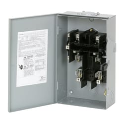 Eaton 60 amps 240 V 0 space 0 circuits Enclosed Safety Switch