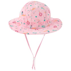 Stephen Joseph Beach Day Bucket Hat Pink One Size Fits All