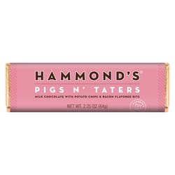 Hammond's Candies Pigs N' Taters Milk Chocolate Candy Bar 2.25 oz