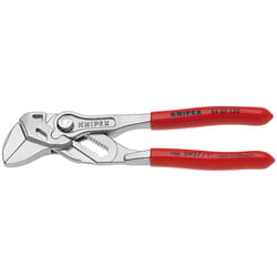 Knipex 6 in. Chrome Vanadium Steel Smooth Jaw Pliers Wrench