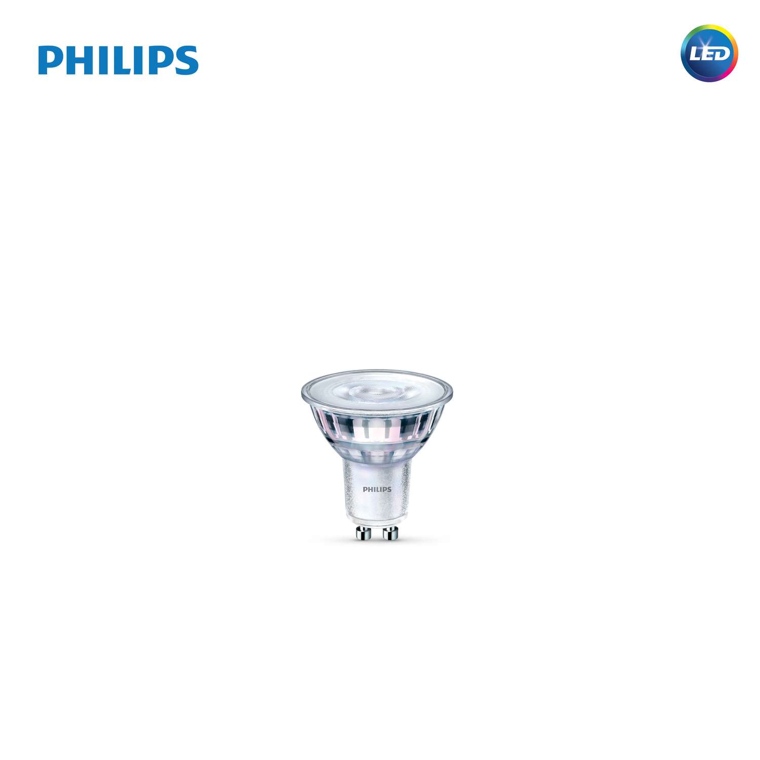 Philips MR16 GU10 LED Bright White 50 Equivalence 3 pk - Ace Hardware