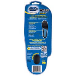 Dr Scholl's Work Massaging Gel Women's Insoles 6-10 Blue 1 pair