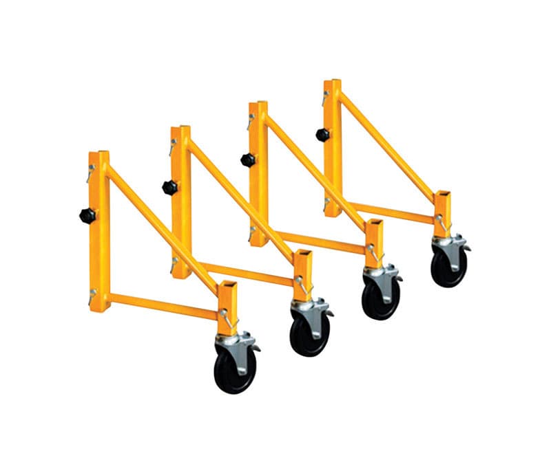 Metaltech Steel Black/Yellow Scaffold Outrigger 4 pk Sansujyuku sansujyuku.com