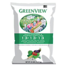 GreenView Fruits/Vegetables 13-13-13 Fertilizer 33 lb