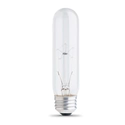 Feit 40 W T10 Specialty Incandescent Bulb E26 (Medium) White 1 pk