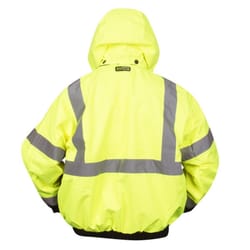Cordova Reptyle XL Long Sleeve Men's Hooded Safety Jacket Lime