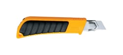 OLFA 8-13/16 in. Ratchet-Lock Utility Knife Yellow 1 pk