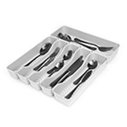 Spectrum Hexa 16.25 in. H X 2 in. W X 13.25 in. D Plastic Silverware Tray