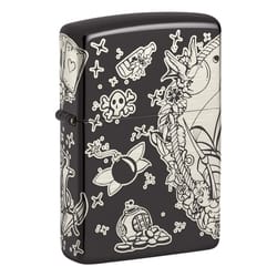 Zippo Black Pirates Treasure Lighter 2 oz 1 pk