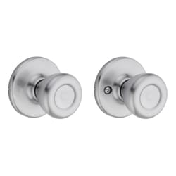 Kwikset Tylo Satin Chrome Passage Lockset 1-3/4 in.