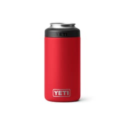 YETI Rambler Colster Tall 16 oz Rescue Red BPA Free Can Insulator