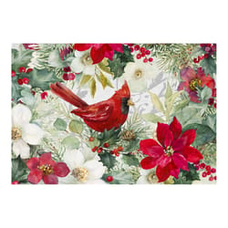 Olivia's Home 22 in. W X 32 in. L Multicolored Colors and Cardinal Polyester Accent Rug