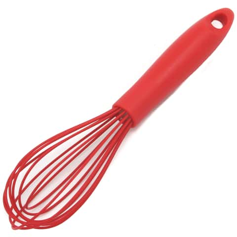 Platinum Silicone Whisk, Red