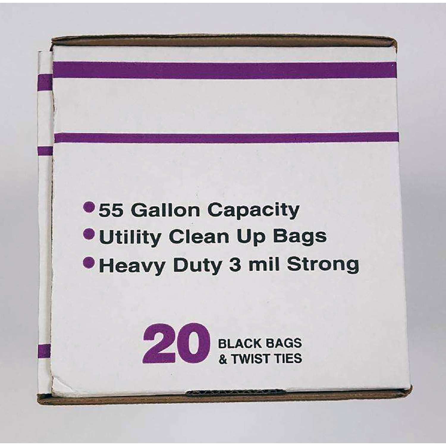 Primrose 42-Gallon Contractor Bags, 20-Count